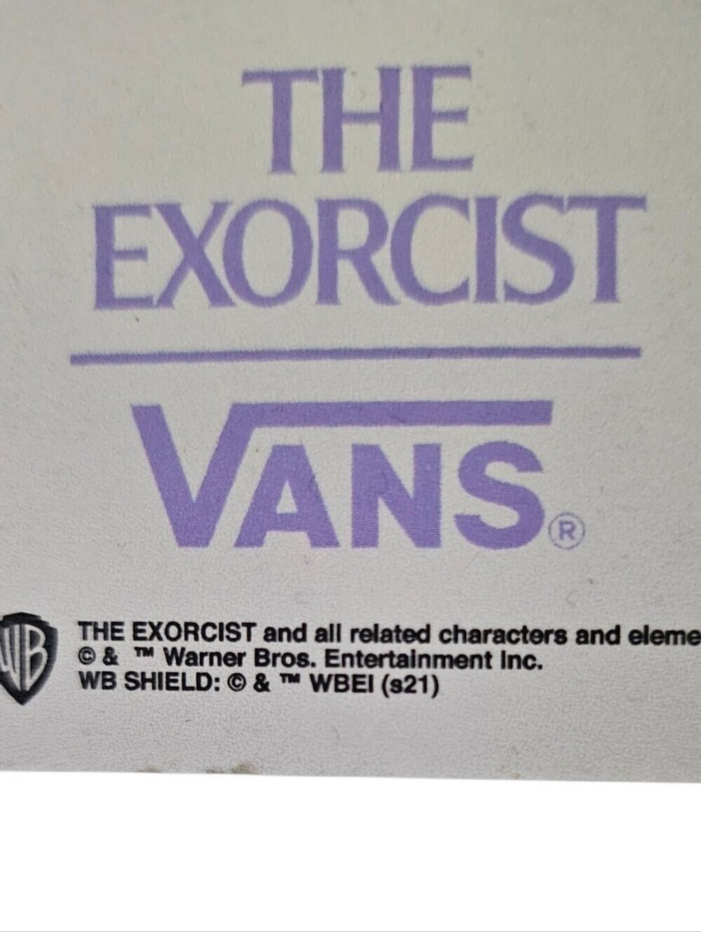 The Exorcist Limited Edition Vans House Of Terror X Old Skool Vans - Picture 3 of 14